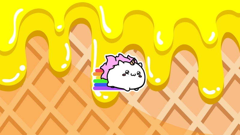 Progress Bar with Sanrio Cinnamoroll Ice Cream Pixel - Progress Bar for