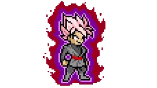 Dragon Ball Goku Black Pixel