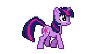 My Little Pony Twilight Sparkle Pixel