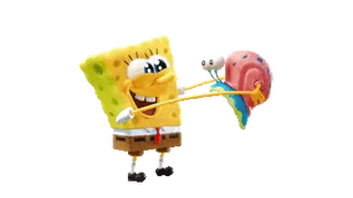 SpongeBob SquarePants Hugging Gary the Snail