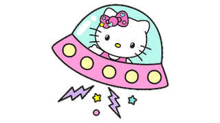 Hello Kitty UFO