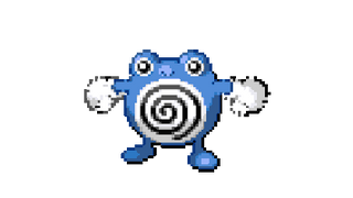 Pokémon Poliwhirl Pixel