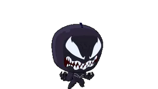 Marvel Chibi Angry Venom