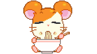 Hamtaro Eats Ramen