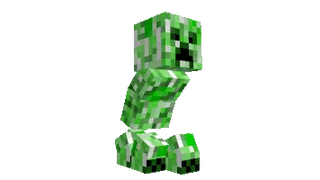 Minecraft Creeper Walking