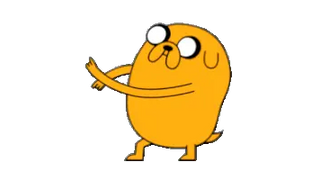 Adventure Time Jake Dancing