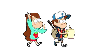 Gravity Falls Mabel and Dipper