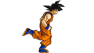 Dragon Ball Son Goku Running