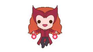 Marvel Scarlet Witch Flying