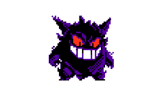 Pokémon Gengar Pixel