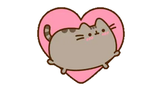 Pusheen the Cat and Heart