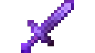 Minecraft Enchanted Netherite Sword