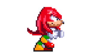 Sonic the Hedgehog Knuckles the Echidna Pixel Run