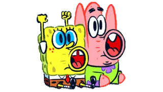 SpongeBob SquarePants and Patrick Star Woo Hoo!