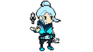 VALORANT Agent Jett Pixel